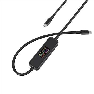 ディスプレイ付き USB C ケーブル